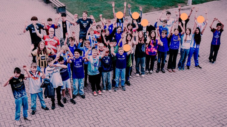 Sekundarschule Pr. Oldendorf zeigt Teamgeist am Trikottag